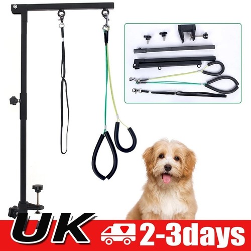 Pet grooming arm - with, clamp