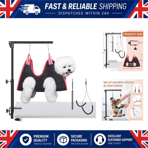 Dog grooming arm with - arm,